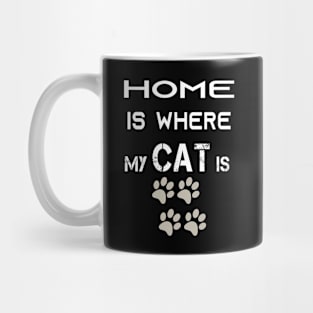 Home is Where My Cat is Mug